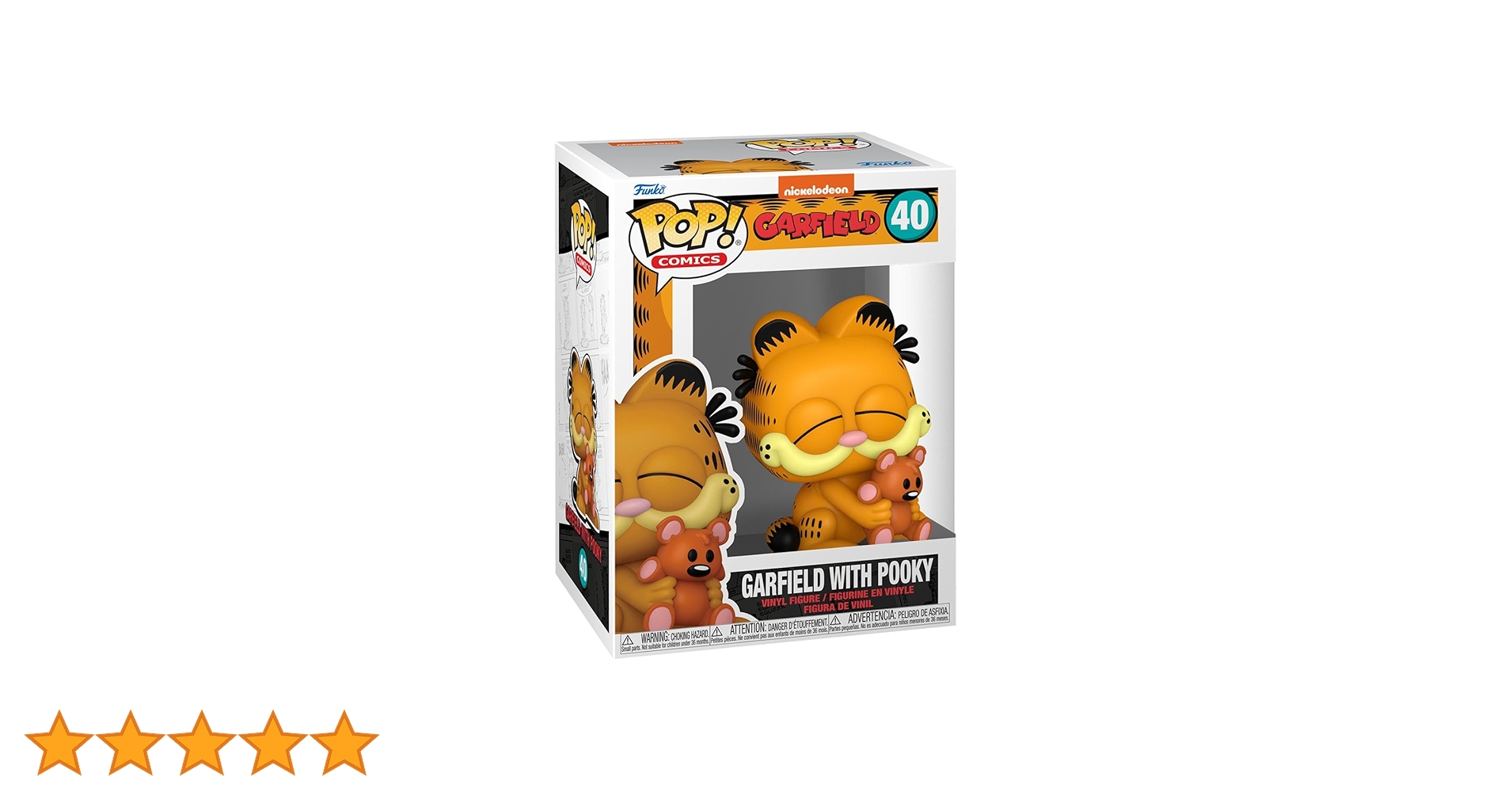 ガーフィールド ＆ オーディ　フィギュア　2体セット　FUNKO　POP ガーフィールド POPMART 2体セット - メルカリ